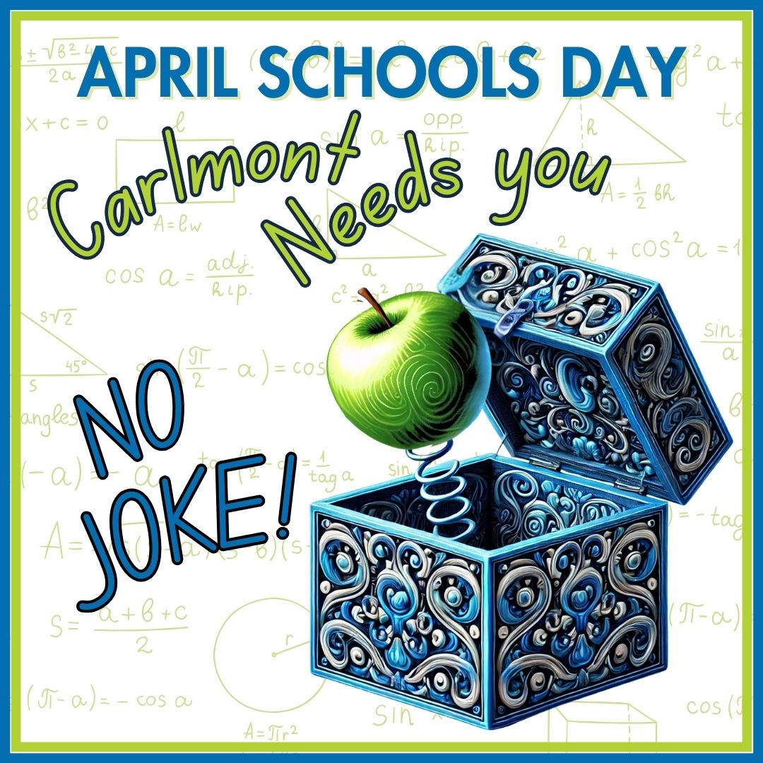 Carlmont Giving Day Is April 1, 2025 (Really!)